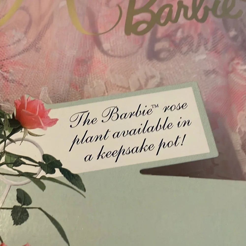 Collector Edition Rose Barbie 1998 - Picture 3 of 5